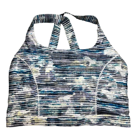 lululemon athletica Other - lululemon sports bra 6, blue stripes